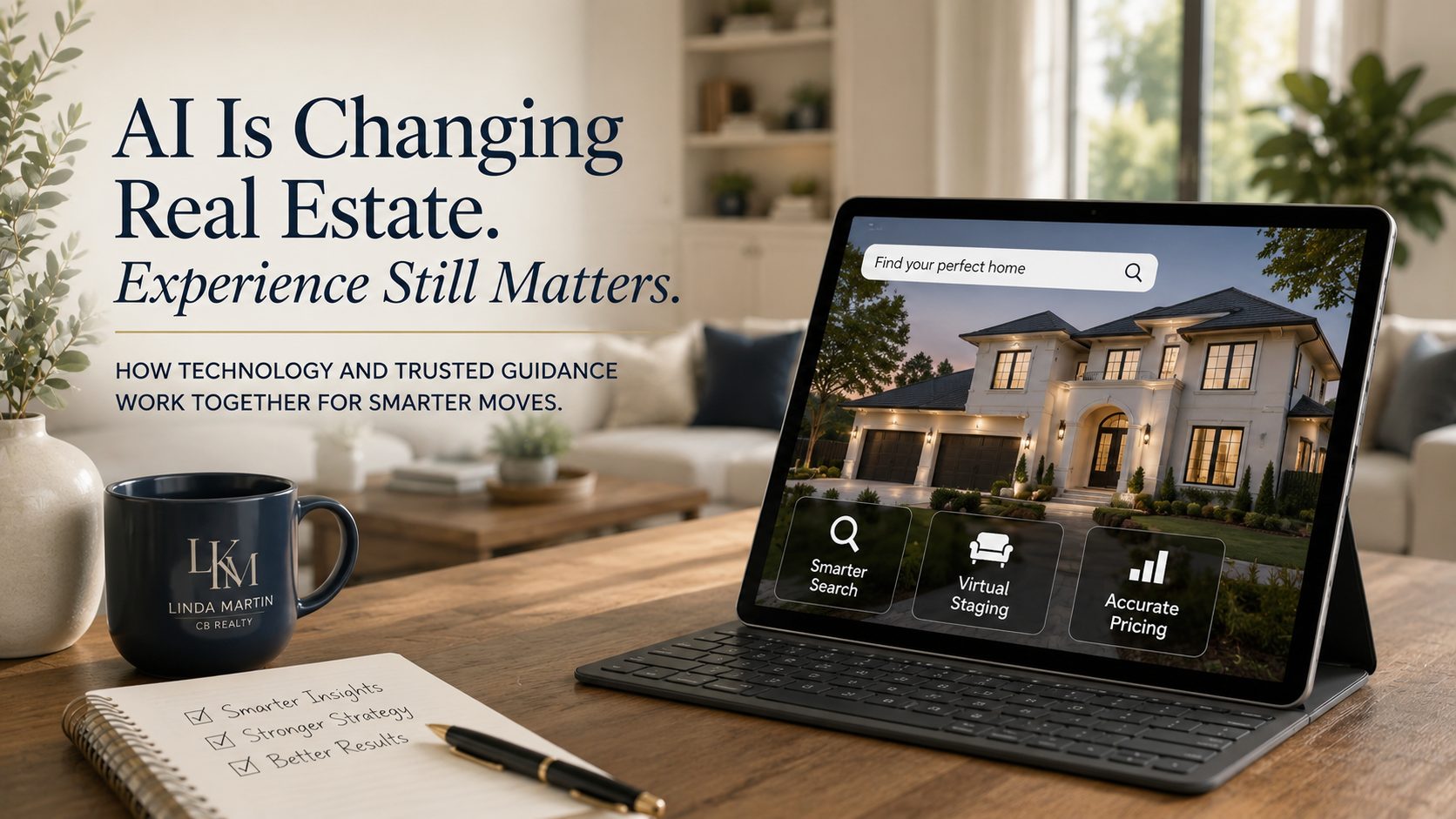 AI in real estate helping buyers and sellers make smarter, more informed decisions through technology and trusted expertise.